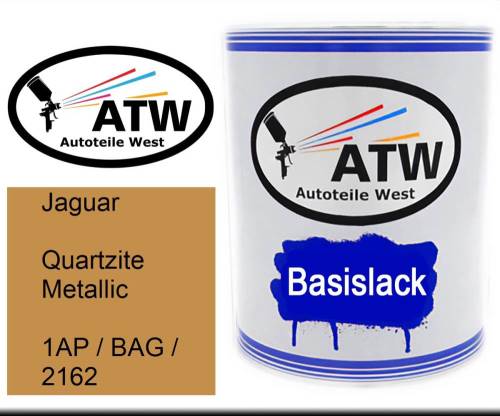 Jaguar, Quartzite Metallic, 1AP / BAG / 2162: 1L Lackdose, von ATW Autoteile West.